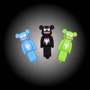 4'' SILICON DEVIL MICKY MOUSE DESIGN HAND PIPE 8CT JAR