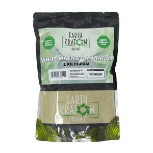 EARTH KRATOM 1KG POWDER WHITE MAENG DA