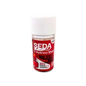 SEDA 7-HYDROXY TABLET (100MG PER TAB- TOTAL 2000MG) SOUR CHERRY -20CT JAR