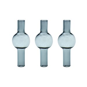 CLEAR BALL CARB CAP MIXED COLOR 20CT JAR