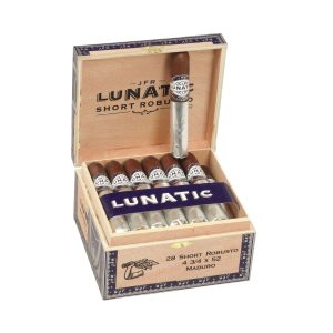 JFR LUNATIC MADURO (4.75X52) SHORT ROBUSTO BOX OF 28