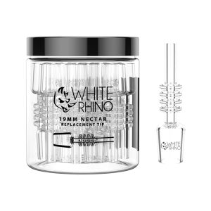 WHITE RHINO 19MM NECTAR REPLACEMENT TIP 30CT JAR (NT1003)