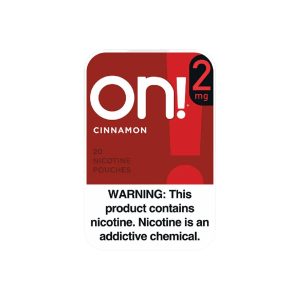 ON NICOTINE POUCHES CINNAMON 2MG-PACK OF 5