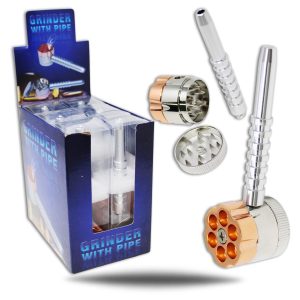METAL PIPE WITH GRINDER REVOLVER MAG DESIGN -6CT BOX