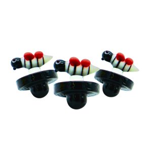 BEE DESIGN CARB CAP MIX COLOR 10CT JAR