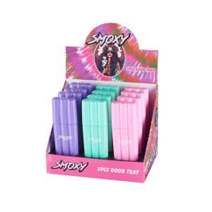 SMOXY 3PCS DOOB TRAY -BOX OF 12 (SG303D)