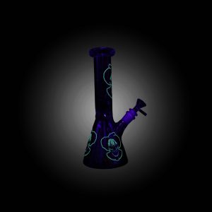 10'' FREAKY CLOWN BEAKER GLOW IN DARK -D