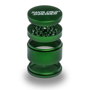SANTA CRUZ SHREDDER JUMBO GRINDER 4 PART 98MM GREEN