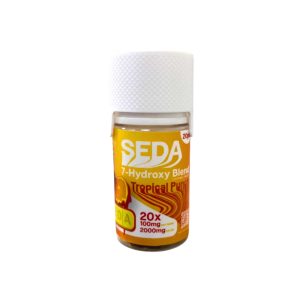 SEDA 7-HYDROXY TABLET (100MG PER TAB- TOTAL 2000MG) TROPICAL PUNCH -20CT JAR