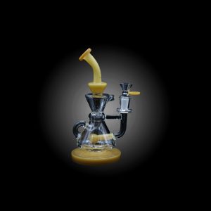 ALPHA 8'' DOUBLE ARM RECYCLER WATERPIPE CHAMPANGE