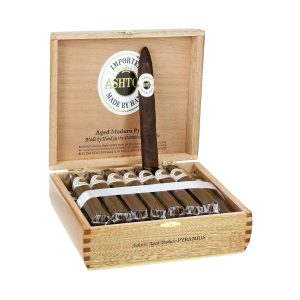 ASHTON AGED MADURO PYRAMID BOX OF 25