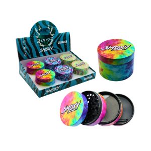 SMOXY GRINDER WHOLE BODY PRINT 63MM 4 PART -BOX OF 6 (SM302D)
