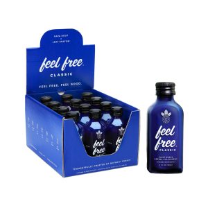 FEEL FREE CLASSIC BOTANIC TONICS 2OZ -BOX OF 12 (BLUE BOTTLE)