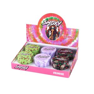 SMOXY GIRL GRINDER WHOLE BODY PRINT 63MM 4 PART -BOX OF 6 (SG305D)