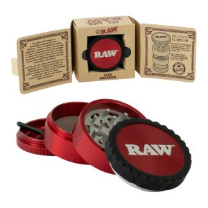 RAW LIFE GRINDER RED
