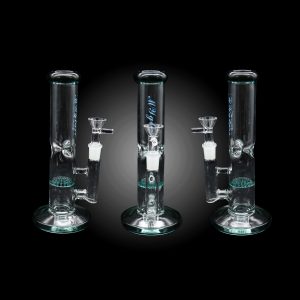 9'' HONEY COMB WITH STRAIGHT TUBE WATERPIPE GREEN