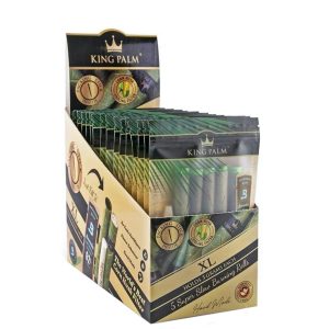 KING PALM XL ROLLS ( 3GM EACH) 5CT POUCH -BOX OF 15 POUCHES