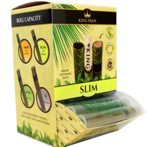 KING PALM 50 SLIM TUBES (1.25GM EACH) -BOX OF 50 TUBES