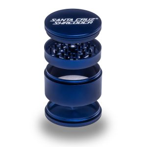 SANTA CRUZ SHREDDER JUMBO GRINDER 4 PART 98MM BLUE