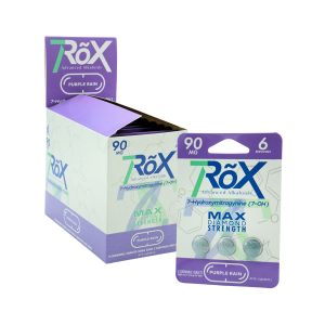 7ROX 7-HYDROXY TABLETS PURPLE RAIN (30MG PER TAB) 3CT PACK -BOX OF 10 PACK