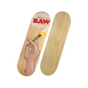 RAW SKATE BOARD DECK HAND CLASSIC PCS