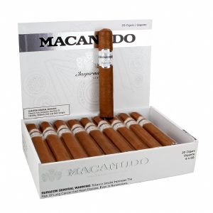MACANUDO INSPIRADO WHITE GIGANTE (6X60) BOX OF 20