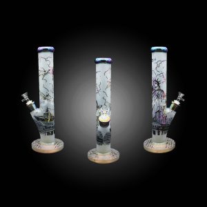 14” PARTIOTIC DESING CYLINDER WATER PIPES