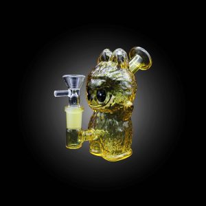 5'' COLORFUL CRITTER SMALL WATER PIPE YELLOW