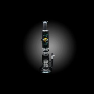 19'' ALPHA GLASS FREEZABLE GLYCERIN COIL PERC BEAKER WATERPIPE TEAL