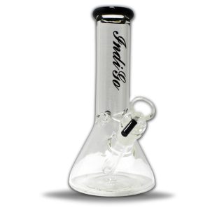 8'' INDIGO BEAKER PINCH COLOR & VERTICALLY STILTED DS BLACK