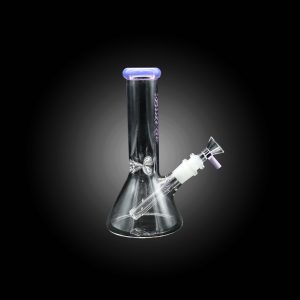 8'' INDIGO BEAKER PINCH COLOR & VERTICALLY STILTED DS PURPLE