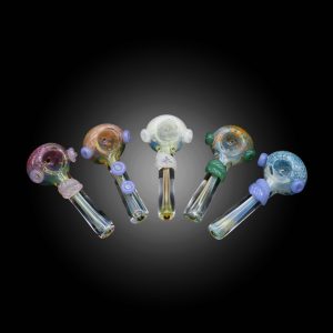 3.5'' FRIT HEAD LEAF ATTACHED HAND PIPE 15CT JAR