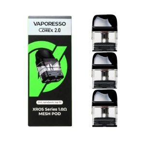 VAPORESSO XROS POD 1.0 MESH 2ML - 4PCS PACK (COREX2.0)