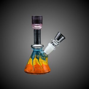 5'' MINI WATER PIPE BEAKER PINK