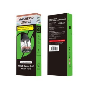 VAPORESSO XROS POD 0.4OHM MESH - 4PCS PACK (COREX2.0)