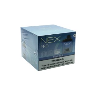 NEX PRO DISPOSABLE 10000PF CLEAR BLUE 5% -PACK OF 10