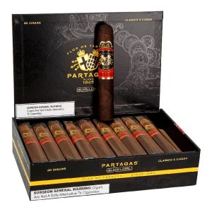 PARTAGAS BLACK LABEL CLASICO (5.25 X 54) BOX OF 20