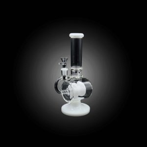 10'' COLORFUL KETTLE DESIGN WATER PIPE WHITE