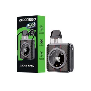 VAPORESSO XROS 5 NANO KIT BLACK SATIN