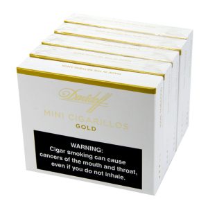 DAVIDOFF MINI C'LLO GOLD UNIT OF 100CT (5 TINS OF 20)