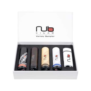 NUB TUBO SAMPLER WITH ELECTRIC LIGHTER BOX OF 04