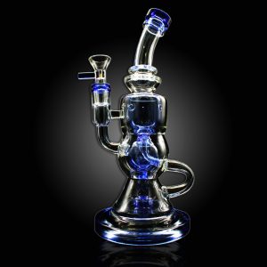 10'' APLHA SHOWER HEAD BALL KLEIN RECYCLER WATER PIPES BLUE
