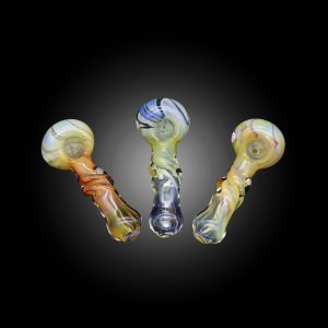 3'' COLOR CHANGING TWIST BODY HAND PIPE 15CT JAR