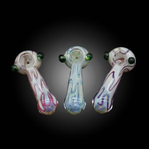 3.5'' MARBLE COLOR HAND PIPE 12CT JAR