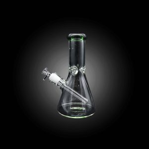 10'' CRYSTAL CLEAR BEAKER WATER PIPE GREEN