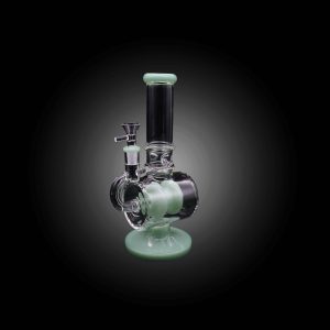 10'' COLORFUL KETTLE DESIGN WATER PIPE MILKY GREEN
