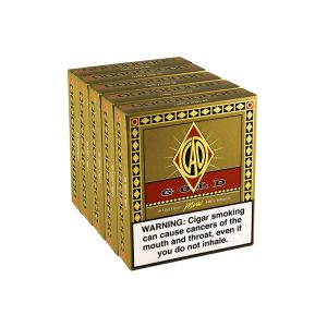 CAO GOLD MINI CIGARILLOS 5 PK OF 20 CT100