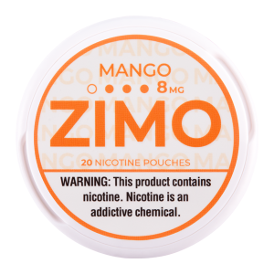 ZIMO NICOTINE POUCHES MANGO 8MG -PACK OF 5
