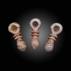 4.5'' FUMED COLOR WAVE HAND PIPE 7CT JAR