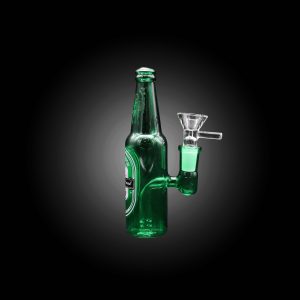 6'' MINI COLORFUL BOTTLE WATER PIPE GREEN